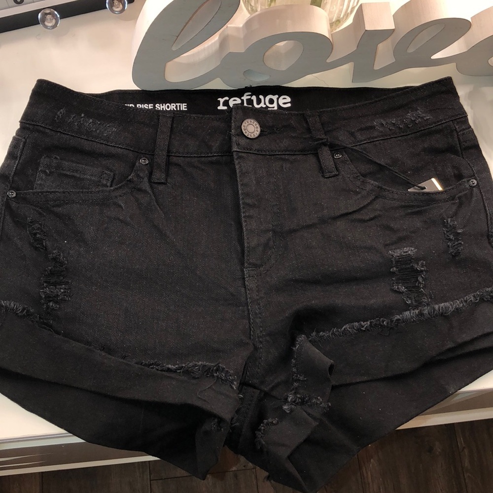 Black shorts